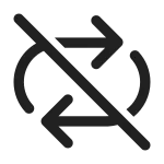 Arrow Repeat All Off SVG Icon